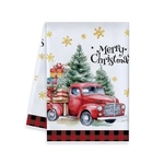Полотенце кухонное «Wishes - Подарки» 40*57 см, микрофибра 200 гр/м2