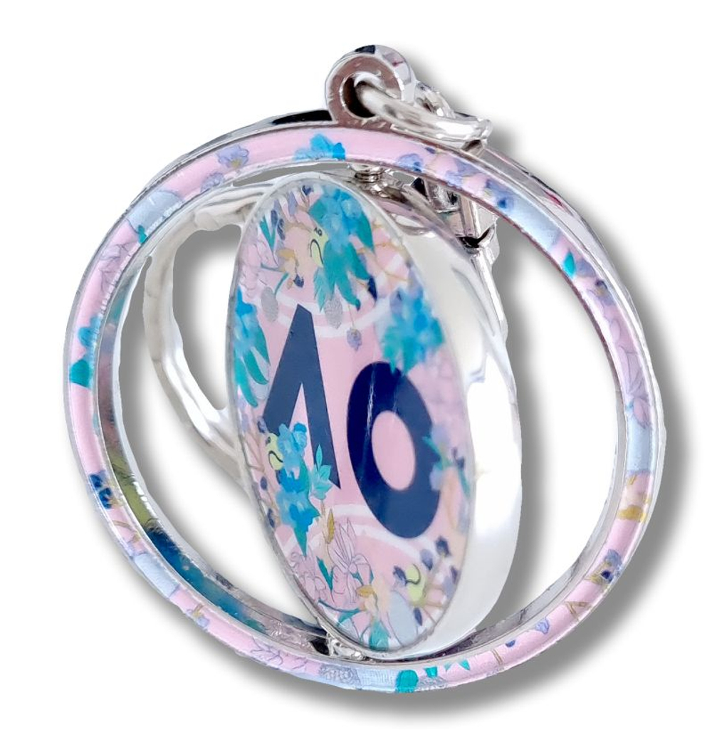Брелок Australian Open Keyring Flower Logo