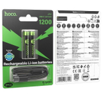 Батарейка Hoco JA4 Rechargeable AAA 1200mWh 2шт.