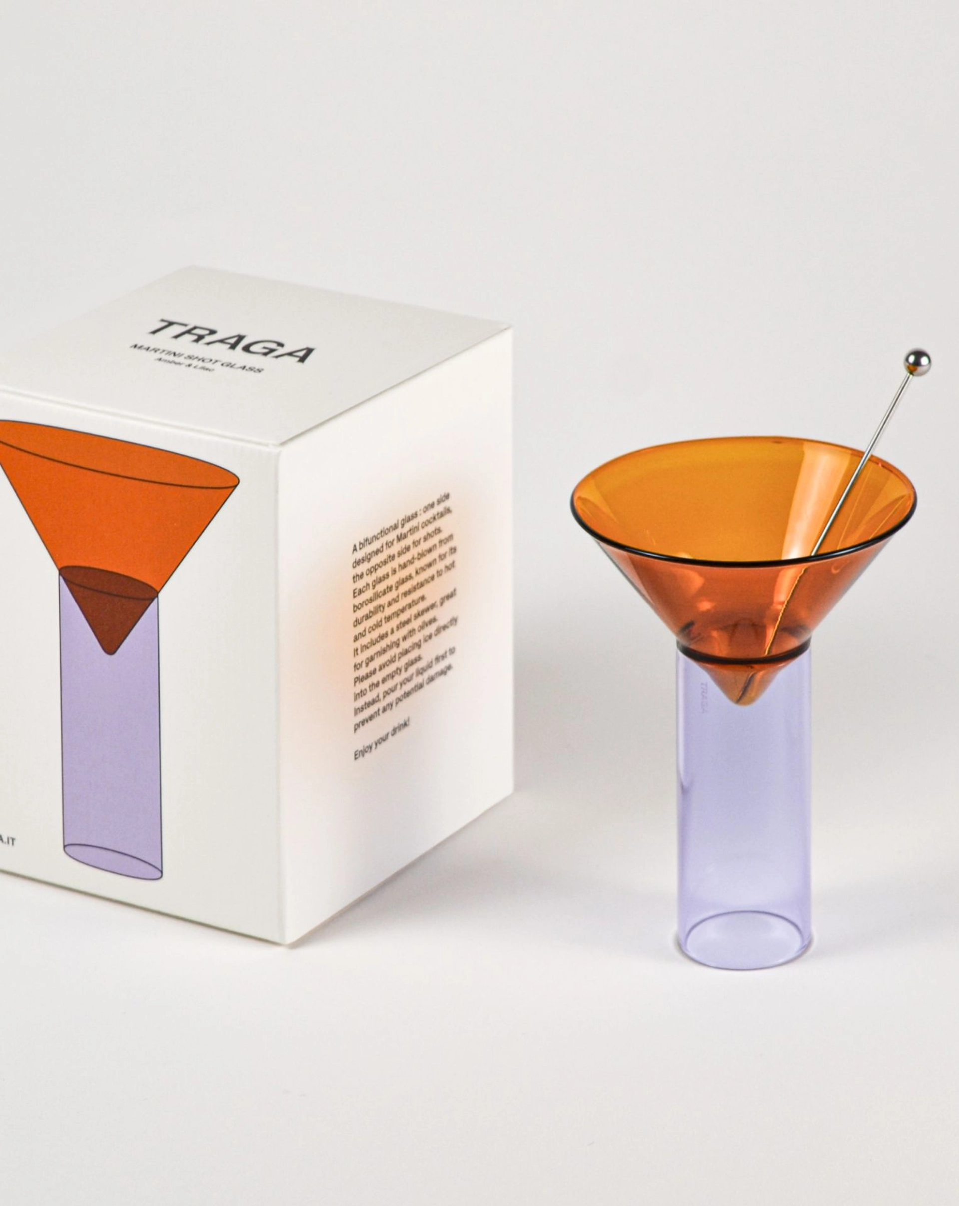 Бокал Traga Martini Shot Glass