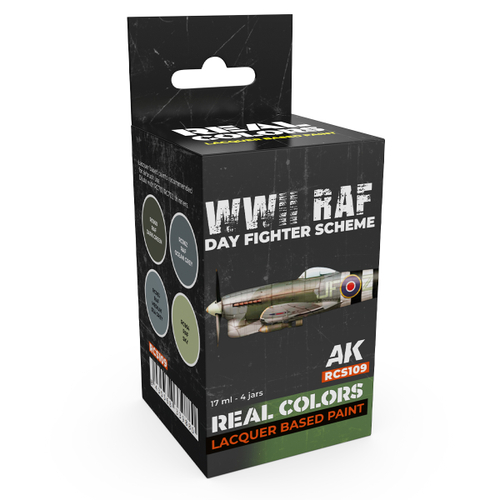 Набор красок AK Interactive Real Colors - WWII RAF Day Fighter Scheme