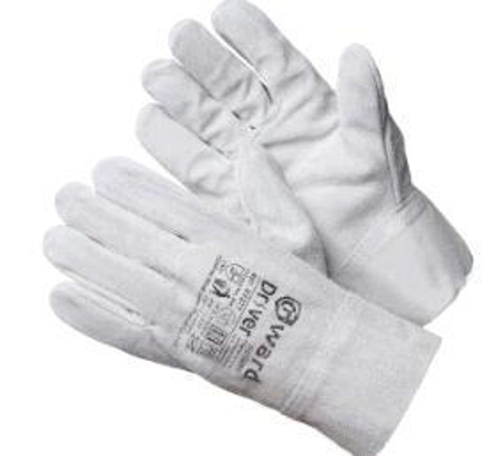 Перчатки спилковые Серые б/подкладки раз.10(XL) /Gward Driver Перчатки спилковые Серые б/подкладки раз.10(XL) /Gward Driver