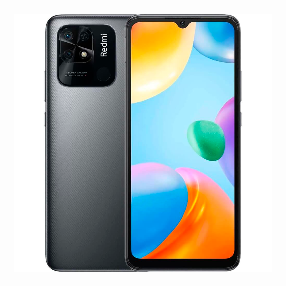 Смартфон Xiaomi Redmi 10C 4/64GB, Graphite Gray (Графитовый серый)