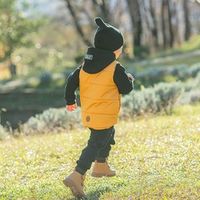 Жилет стеганый "Горчица"