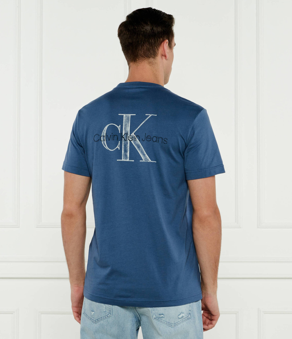 Футболка CALVIN KLEIN JEANS - голубой(J30J326866)