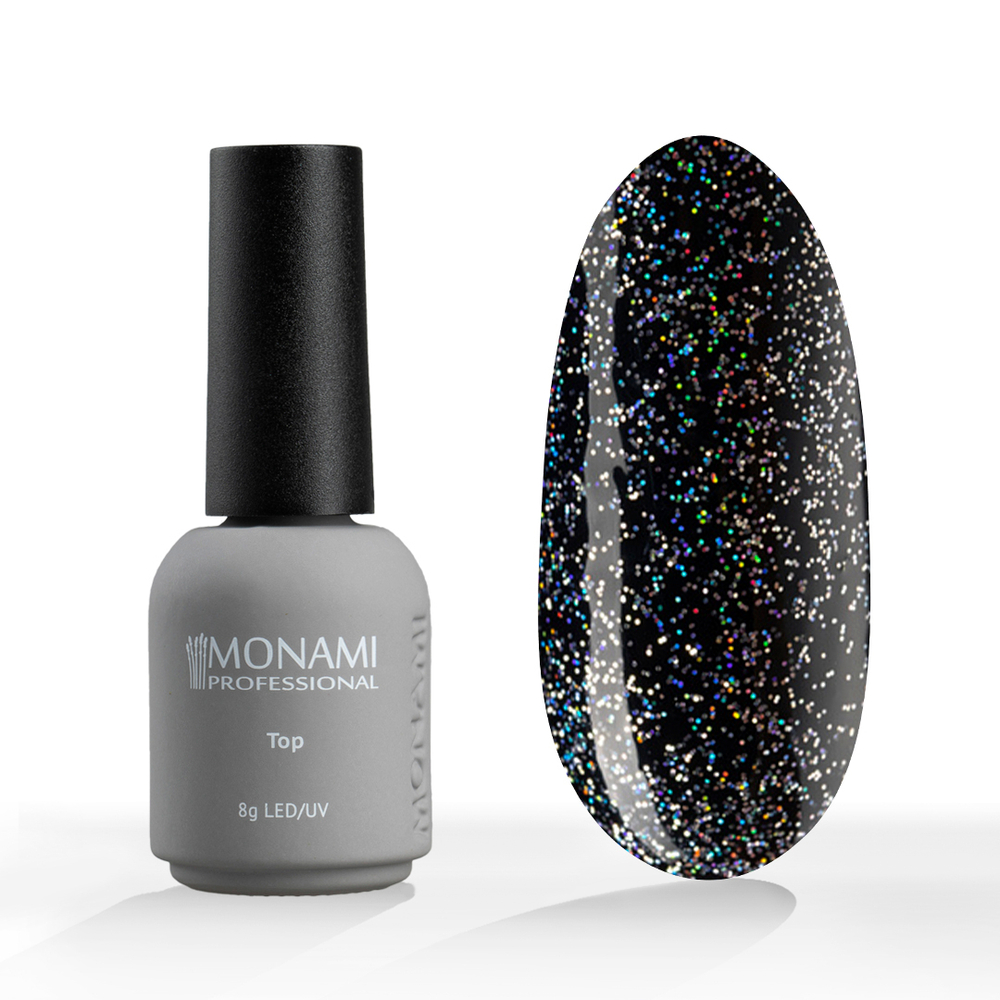 Monami Top Stabust Holographic Топ с голографическим шиммером, 8мл