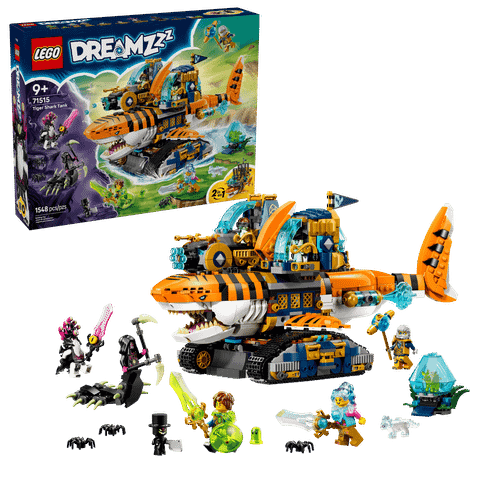Конструктор LEGO DREAMZzz 71515 Tiger Shark Tank