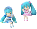 Рандомная Фигурка Anime SEGA Hatsune Miku Perching Mini Vol.3 (EX) Figure