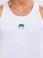 Майка спортивная Venum Echo White/Emerald Green