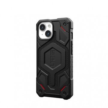 Чехол с поддержкой MAGSAFE Uag Monarch Pro для iPhone 15 Plus 6.7", цвет чёрный (Kevlar-Black)