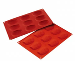 Форма силиконовая P.L. Proff Cuisine "Ракушка" 15 ячеек 45*34 мм, h 10 мм (30*17,5 см)