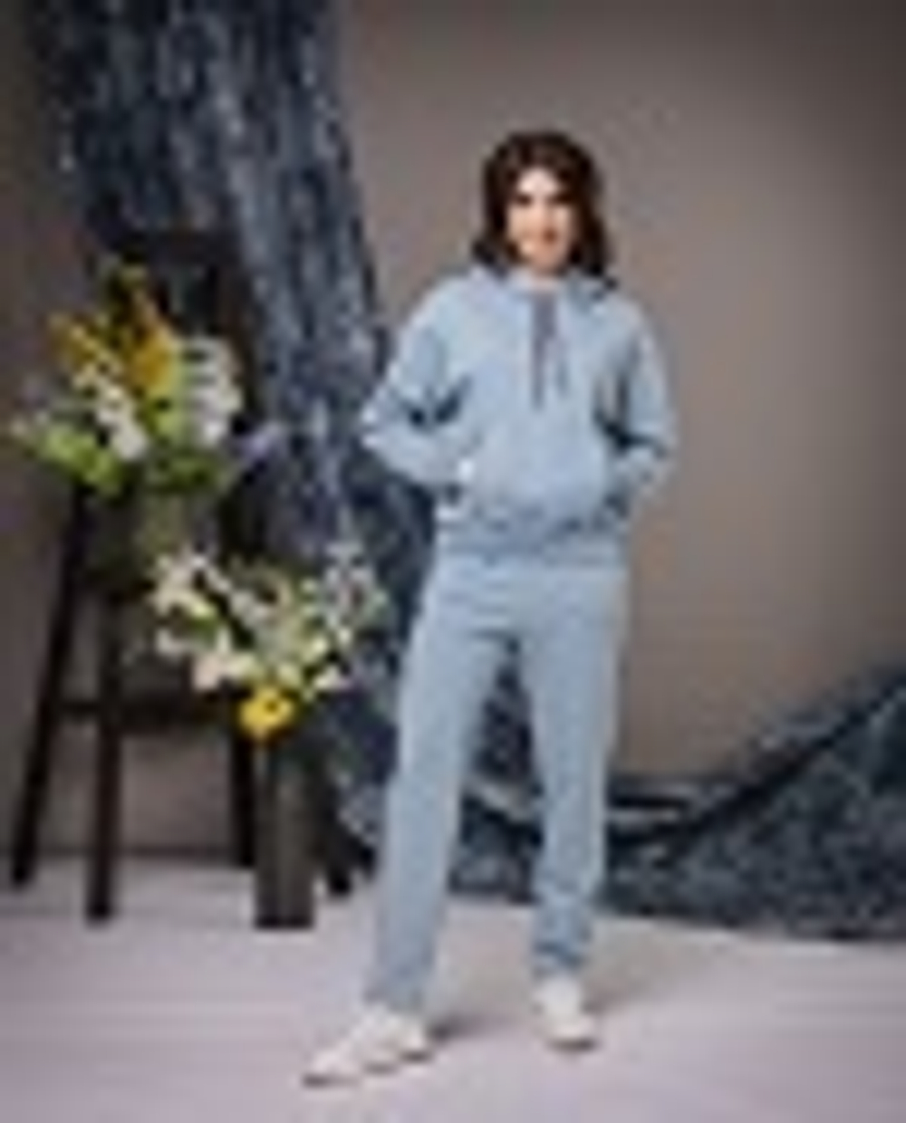 08-05-22 SS Спортивный костюм с брюками серо-голубой