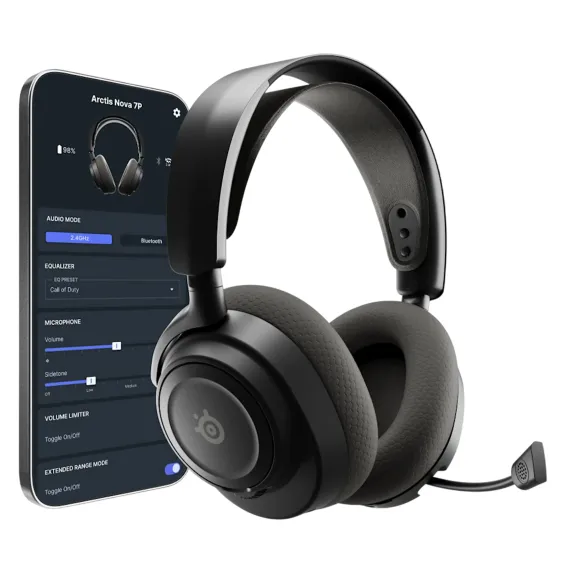 SteelSeries Arctis Nova 7P Wireless Gen 2 Black