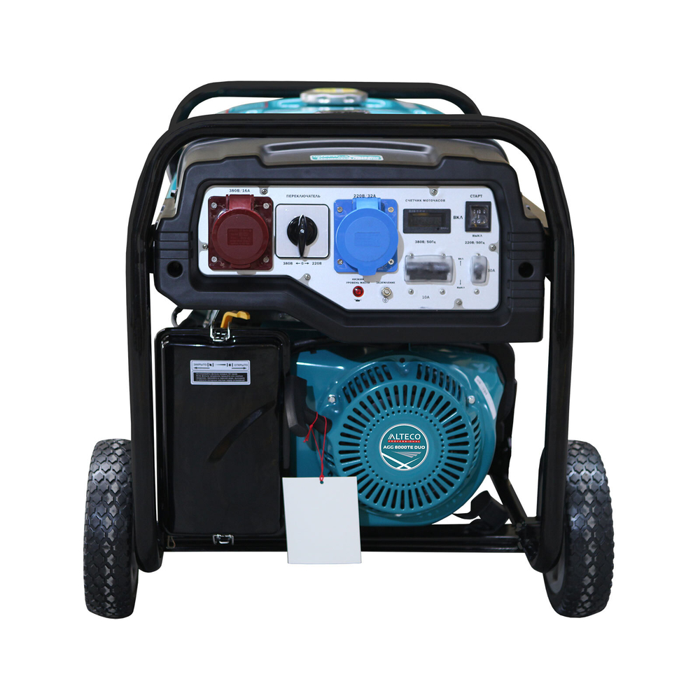 Бензиновый генератор ALTECO AGG 8000 TE DUO / 7 кВт / 220/380В