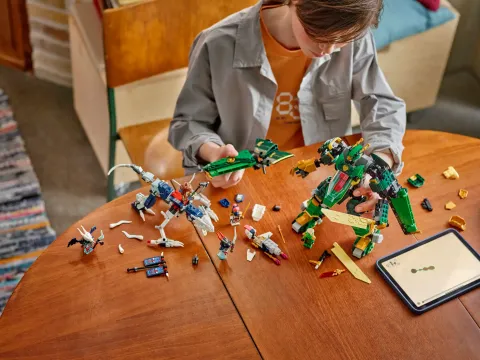 Конструктор LEGO Ninjago 71845 Реактивный мех Ллойда