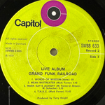 Grand Funk ‎– Live Album 2LP (Дания 1970г.)