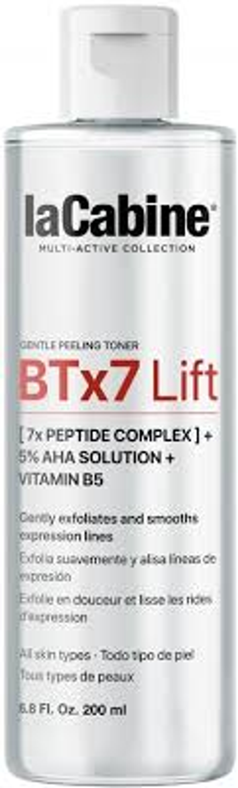 LaCabine BT x 7 Lift Gentle Peeling Toner Тонер с комплексом пептидов и кислот