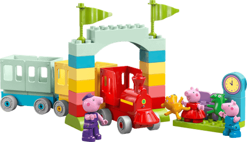 Конструктор LEGO Duplo 10466 Peppa Pig: Train Ride with Grandpa Pig