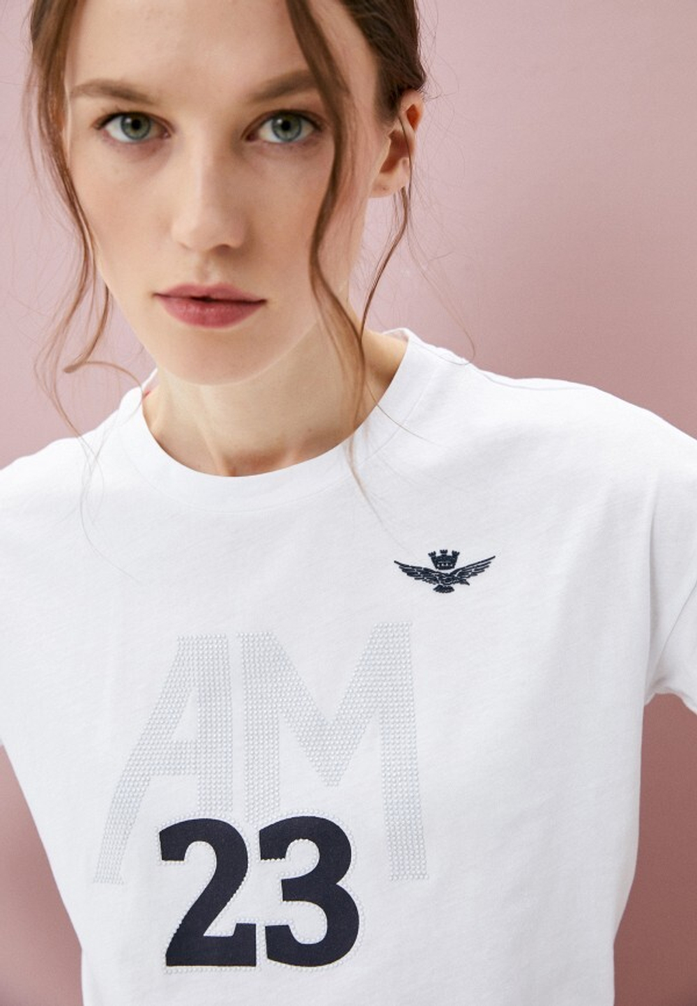 Футболка жен. AERONAUTICA 1871 белый