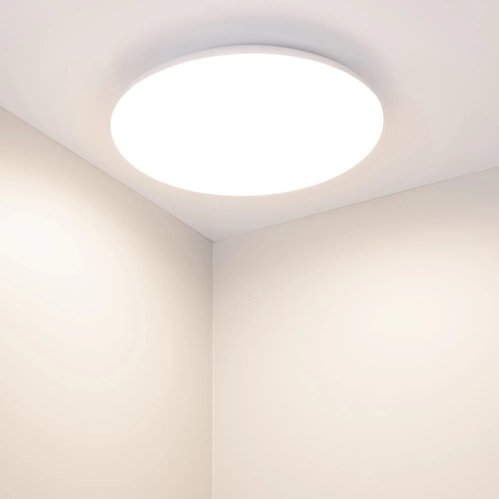 Светильник CL-FRISBEE-MOTION-R380-25W Day4000 (WH, 180 deg, 230V) (Arlight, IP54 Пластик, 3 года) 030108