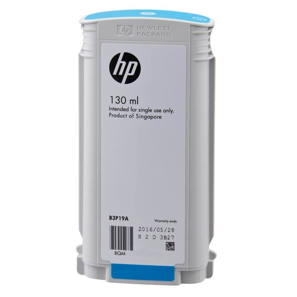 Картридж HP 727 (B3P19A) для DesignJet T920/T930/T1500/T1530/T2500/T2530 голубой (130 мл)