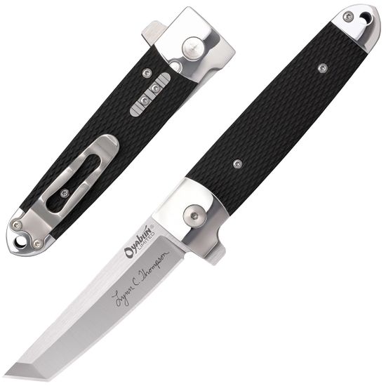 Складной нож Cold Steel 32AA Oyabun Limited c клинком из стали CPM-S35VN, рукоять алюминий / G10