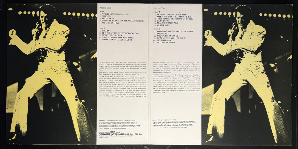 Elvis Presley - The Elvis Presley Collection 2LP (Англия)