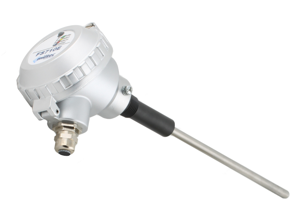 Датчик пыли INNOLEVEL IL-FS710E-L400, зонд L=400 мм, -20 +150 С, Pmax=2 bar, 24 VDC, IP 65, соединение- резьба 1/2" NPT пластик, выходной сигнал- реле DPDT, кабель 2 метра