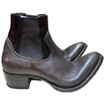 PRADA Wizard Fashion Short Chelsea Boots Men"s Brown