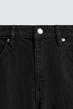 ZARA ДЖИНСЫ SLIM TAPERED FIT, ЧЕРНЫЙ