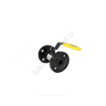 Кран шаровой сталь 09Г2С 11с10фт Ду 15 Ру16 фл L=130мм BROEN КШТ 60.003.015.А.16