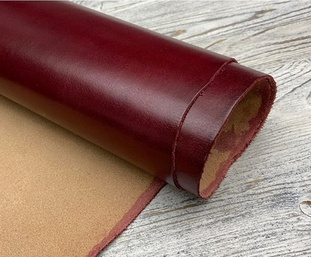 Найк цв. Бордовый / Nike Saphir Burgundy, толщ. 1,1-1,3 мм, натуральная кожа