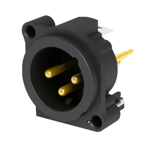 Seetronic SCBDM3-V Панельный разъем XLR, 3-х контактный
