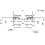 Соединение PNN DL12 18х1.5 - DL10 16х1.5