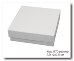 Коробка подарочная код 1170 размер 12х12х3,5 см