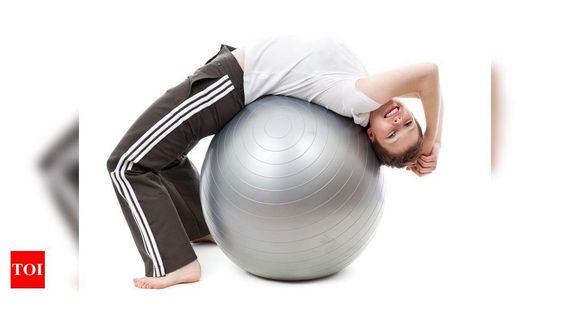 Yoqa-pilates topu \ Мяч для йога-пилатеса \ Yoga-pilates ball 85sm boz