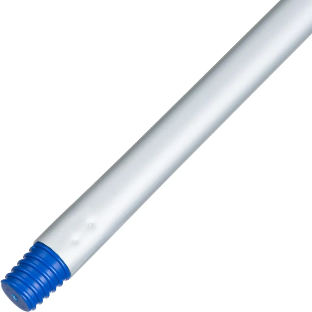 Рукоятка (ручка) для инвентаря Luscan Professional 130 см алюминий d22 мм синяя (с еврорезьбой)
