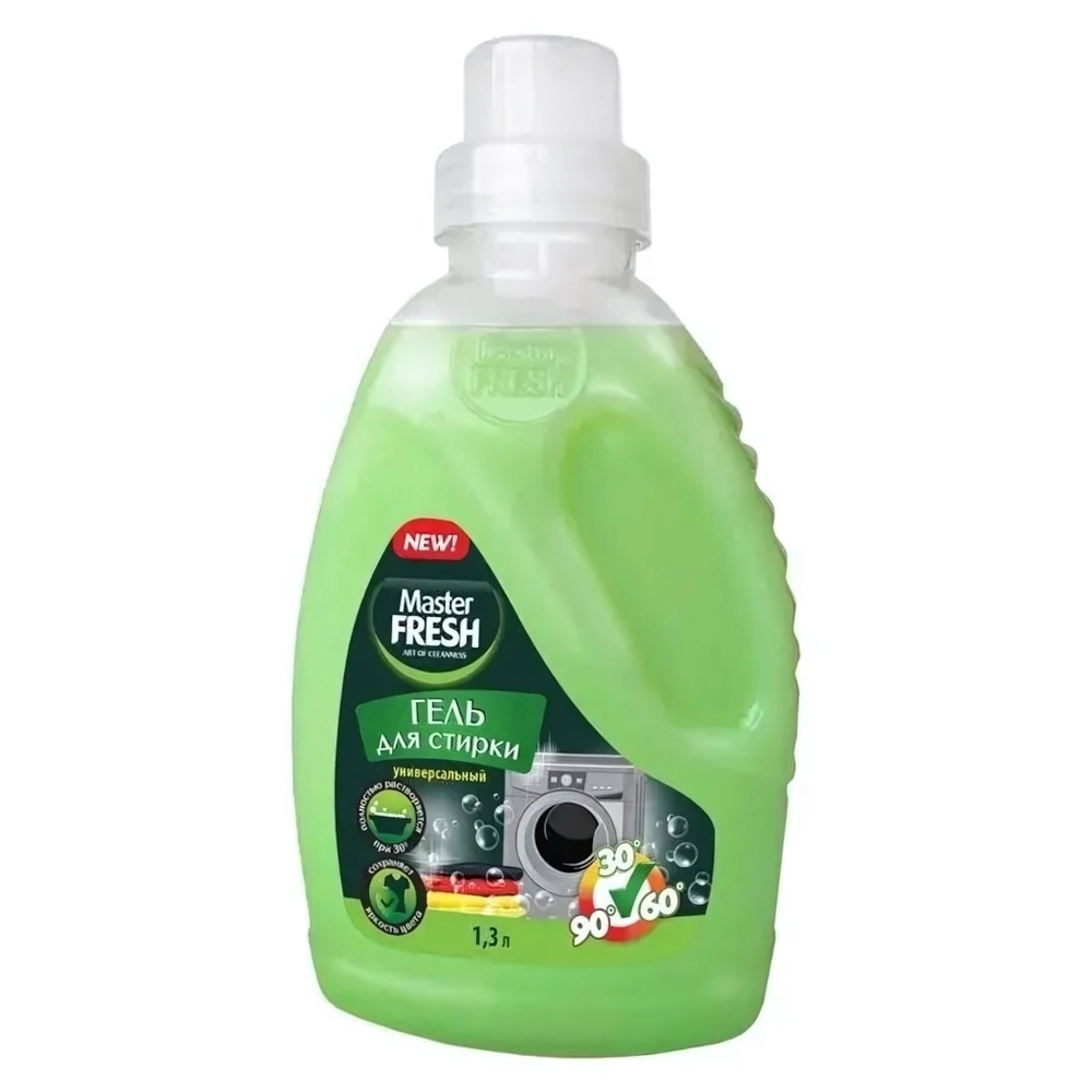 Гель для стирки all in one 1,3л HDPE флакон (М) Master FRESH