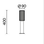 Ландшафтный светильник Outdoor O502FL-01B