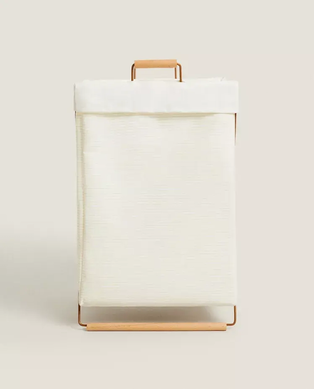 ZARA HOME СКЛАДНАЯ КОРЗИНА ДЛЯ БЕЛЬЯ, РАЗНОЦВЕТНЫЙ