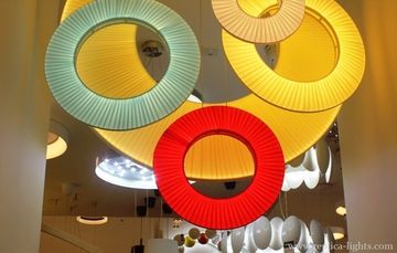 replica IRIS round  pendant by Dix heures dix ( red )