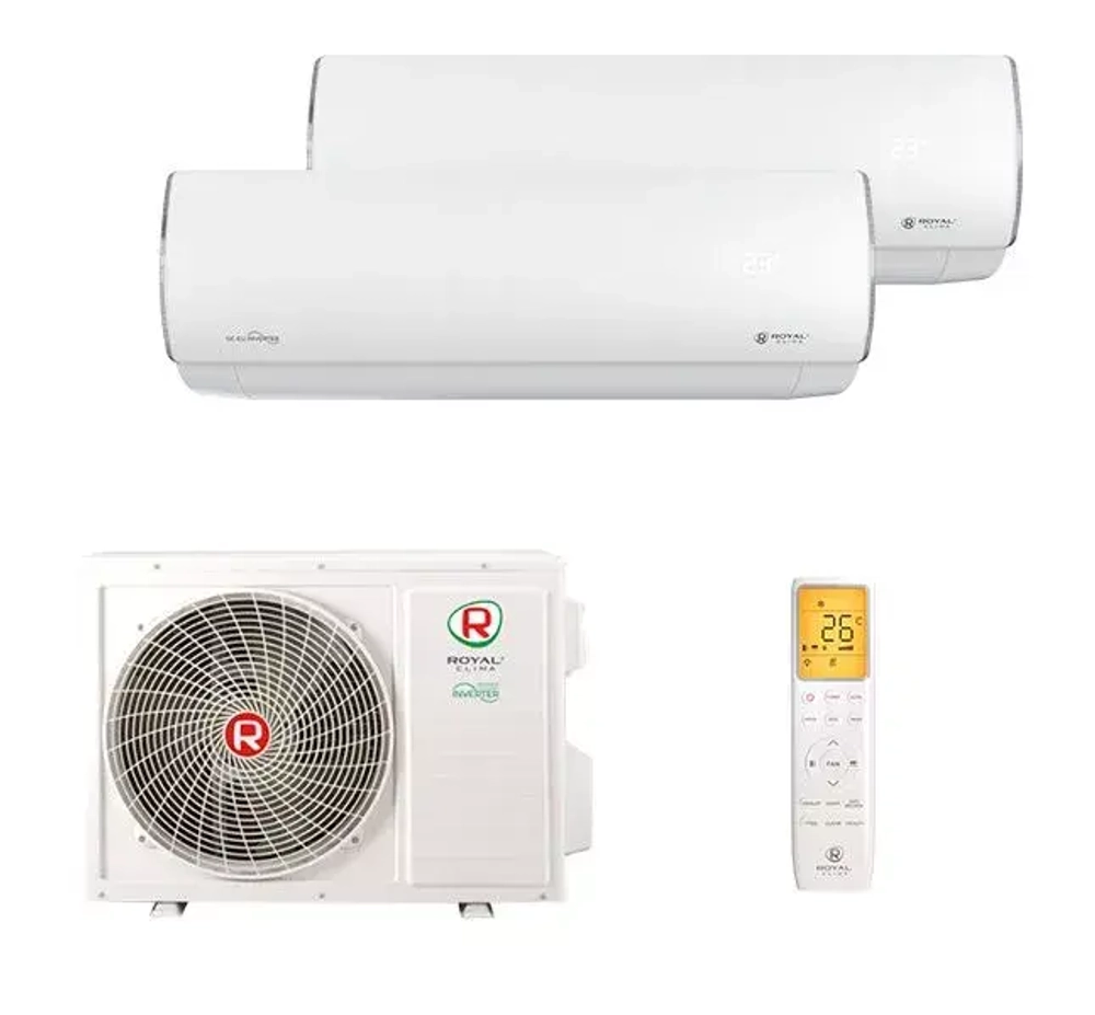 Мульти сплит-система на 2 комнаты ( 26+36 м2) Royal Clima Gamma Multi Perfetto