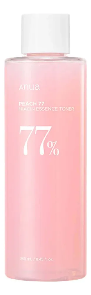 ANUA Тонер-эссенция с персиком для гладкой и сияющей кожи-Peach 77 Niacin Essence Toner, 250мл
