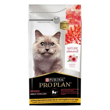 Pro Plan Nature Elements Sterilised Defence Курица для кошек 200 г