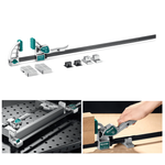 ХИТ! Струбцина - тиски быстрозажимная рычажная KRAFTOOL Quick VISE-CLAMP 844 / 600 / 85 мм, усилие 300 кг 32311