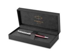 Шариковая ручка Parker Sonnet Premium Refresh RED CT, стержень: M, цвет чернил: black , в подарочной упаковке
