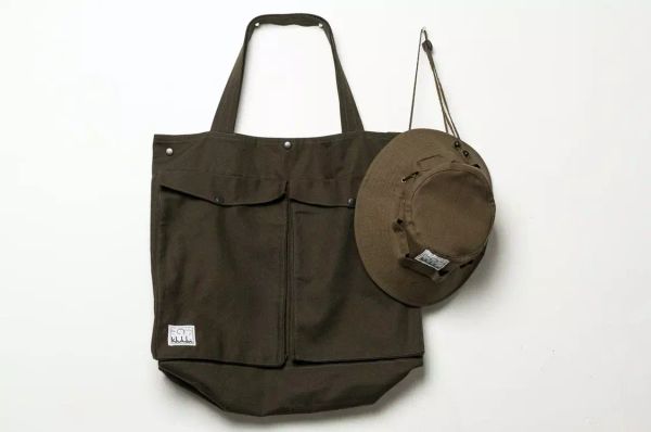 Панама Boonie Hat Ручной работы с петлями Темно-зеленая - фото 6