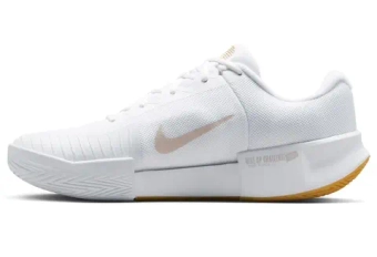 Мужские кроссовки теннисные Nike Zoom GP Challenge Pro - white/lt orewood brown/summit white
