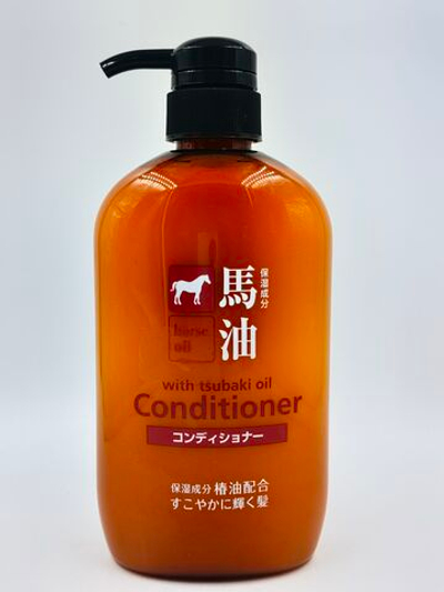 Кондиционер Kumano с лошадиным жиром CosmeStation, для сухих и поврежденных волос, 600 мл (Япония)