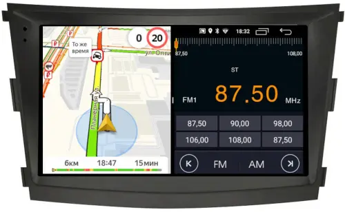 Магнитола для SsangYong Tivoli, XLV 2016+ - Parafar PF011FHD на Android 13, CarPlay, 4G SIM-слот